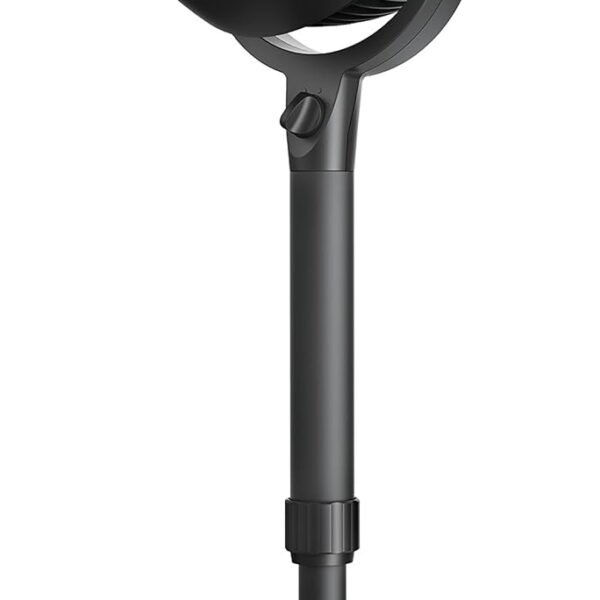 Vornado 683 Medium Pedestal Whole Room Air Circulator Fan. 3 Speed Control. Adjustable Standing Height. 32 to 38 Inches. Black