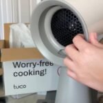 TUCO Portable Range Hood. Desktop Kitchen Exhaust Fan with 3 Speeds. Triple Filter Polymer. Aluminum & Carbon. Low Noise. Oil Collection Cup. Smoke Air Purifier for Indoor BBQ. Hot Pot and RV Kitchens photo review