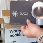 TUCO Portable Range Hood. Desktop Kitchen Exhaust Fan with 3 Speeds. Triple Filter Polymer. Aluminum & Carbon. Low Noise. Oil Collection Cup. Smoke Air Purifier for Indoor BBQ. Hot Pot and RV Kitchens photo review