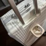 Versatile Aluminum Frame Carry-On Luggage with USB Charging Port. Front Compartment. TSA Lock. Airline Approved Carry On Hardside Suitcase with Spinner Wheels (Grey. 20inch) photo review