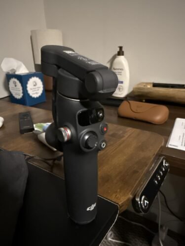 DJI Osmo Mobile 7P Gimbal Stabilizer for iPhone. Android. Native Tracking. Lighting. 3-Axis Phone Gimbal. Quick Launch. One-Tap Edit. Built-in Extension Rod & Tripod. 10hrs Use. Phone Charging photo review