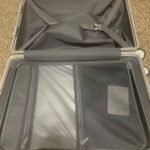 Versatile Aluminum Frame Carry-On Luggage with USB Charging Port. Front Compartment. TSA Lock. Airline Approved Carry On Hardside Suitcase with Spinner Wheels (Grey. 20inch) photo review