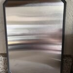 SNOWCLAD Stainless Steel Cutting Board.Double Sided Steel Cutting Boards for kitchen.Stainless Steel/Wheat straw pp Large Board for meat.non toxic Chopping.16 * 11 Inch.Dishwasher Safe photo review