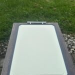 SNOWCLAD Stainless Steel Cutting Board.Double Sided Steel Cutting Boards for kitchen.Stainless Steel/Wheat straw pp Large Board for meat.non toxic Chopping.16 * 11 Inch.Dishwasher Safe photo review