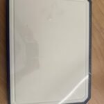 SNOWCLAD Stainless Steel Cutting Board.Double Sided Steel Cutting Boards for kitchen.Stainless Steel/Wheat straw pp Large Board for meat.non toxic Chopping.16 * 11 Inch.Dishwasher Safe photo review