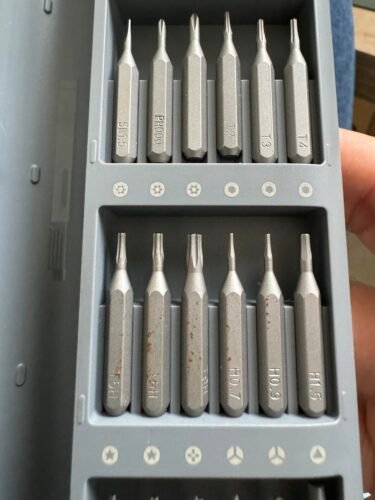 Xiaomi Electric Precision Screwdriver. All-metal Gearbox. Powerful Magnetic Motor. Rechargeable Lithium Battery. S2 Steel Screwdriving Bits. Type-C Charging. Aluminium Alloy Case (Power Screwdriver) photo review