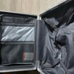 Versatile Aluminum Frame Carry-On Luggage with USB Charging Port. Front Compartment. TSA Lock. Airline Approved Carry On Hardside Suitcase with Spinner Wheels (Grey. 20inch) photo review