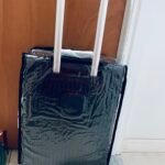 Versatile Aluminum Frame Carry-On Luggage with USB Charging Port. Front Compartment. TSA Lock. Airline Approved Carry On Hardside Suitcase with Spinner Wheels (Grey. 20inch) photo review