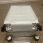 Versatile Aluminum Frame Carry-On Luggage with USB Charging Port. Front Compartment. TSA Lock. Airline Approved Carry On Hardside Suitcase with Spinner Wheels (Grey. 20inch) photo review