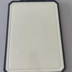 SNOWCLAD Stainless Steel Cutting Board.Double Sided Steel Cutting Boards for kitchen.Stainless Steel/Wheat straw pp Large Board for meat.non toxic Chopping.16 * 11 Inch.Dishwasher Safe photo review