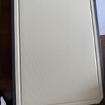 SNOWCLAD Stainless Steel Cutting Board.Double Sided Steel Cutting Boards for kitchen.Stainless Steel/Wheat straw pp Large Board for meat.non toxic Chopping.16 * 11 Inch.Dishwasher Safe photo review