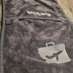 EverSnug Travel Blanket and Pillow - Ultra-Soft. Compact & Lightweight. 65x40 Inches. with Carry Case. Luggage Sleeve & Backpack Clip for Airplane Comfort (Black) photo review