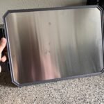 SNOWCLAD Stainless Steel Cutting Board.Double Sided Steel Cutting Boards for kitchen.Stainless Steel/Wheat straw pp Large Board for meat.non toxic Chopping.16 * 11 Inch.Dishwasher Safe photo review