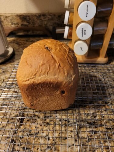 Neretva Bread Maker 20-IN-1. Dual Heater 2LB Bread Machine Stainless Steel Bread Maker Machine Nonstick Ceramic Pan Compact for Gluten Free/Sourdough/Whole Wheat Bread/Yogurt. Breadmaker Recipe-Green photo review