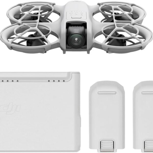 DJI Neo Three-Battery Combo. Mini Drone with 4K UHD Camera for Adults. 135g Self Flying Drone that Follows You. Palm Takeoff. Subject Tracking. QuickShots. Stabilized Video (Controller-Free)