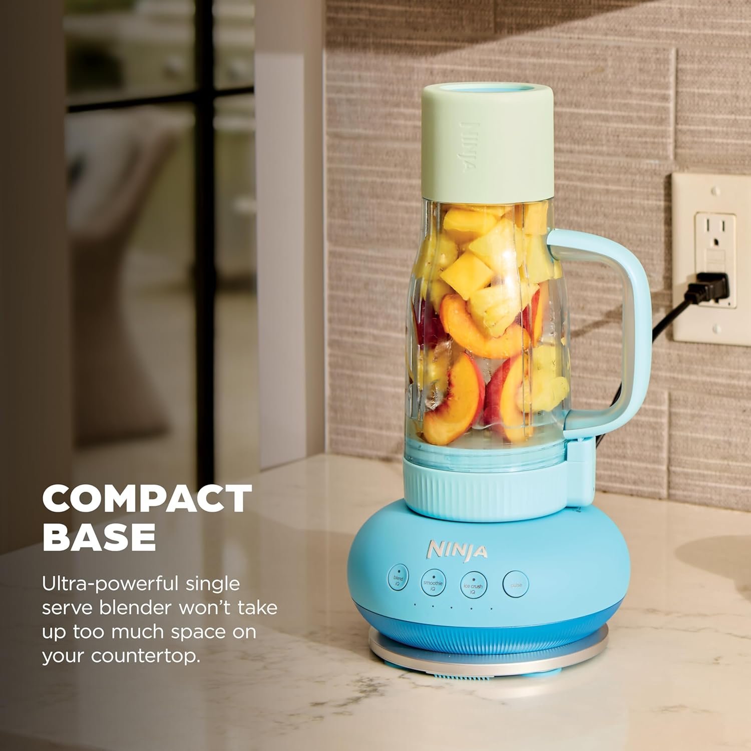 Ninja BlendBOSS™ Tumbler Blender with 26oz Travel Tumbler, Lavender Lemonade - Image 7