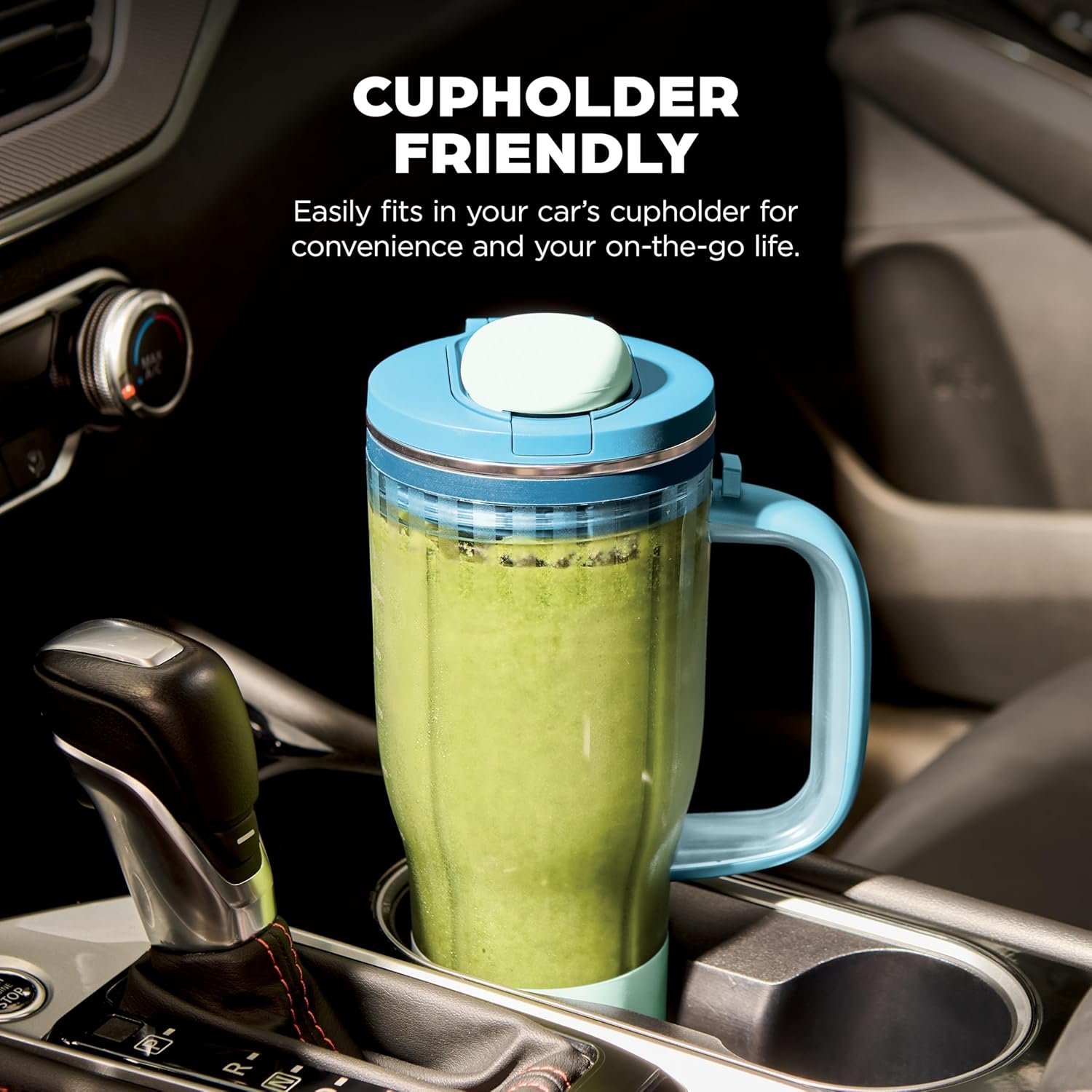 Ninja BlendBOSS™ Tumbler Blender with 26oz Travel Tumbler, Lavender Lemonade - Image 10